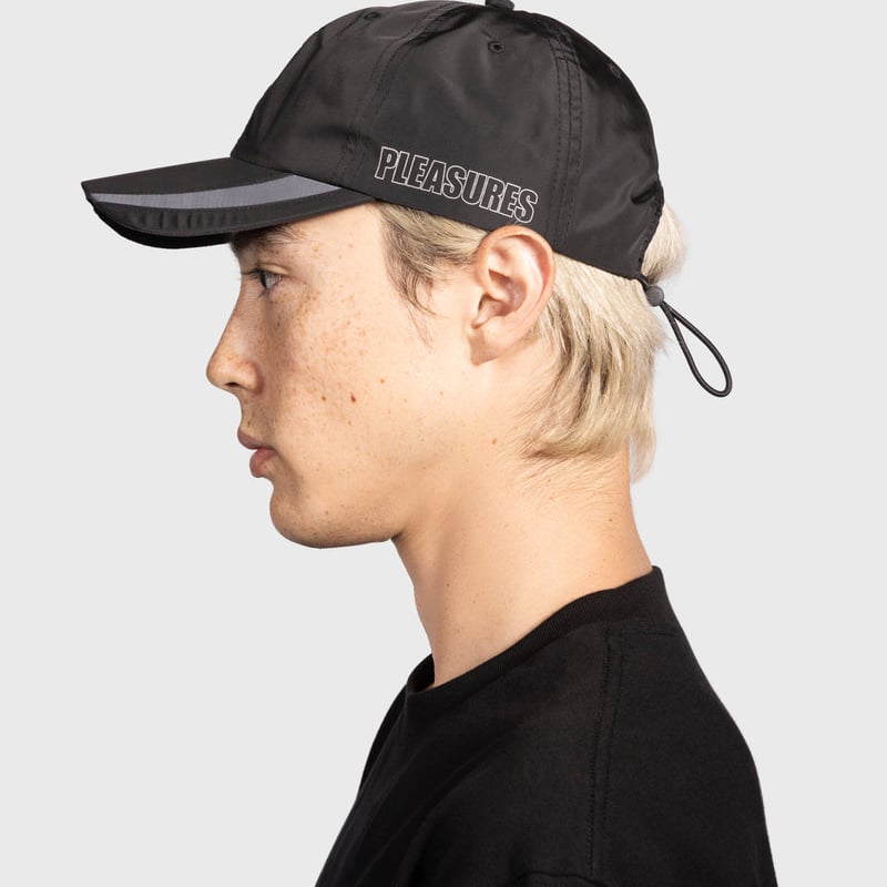 BR x Pleasures Cap Black 【BOILER ROOM】 【PLEASUR