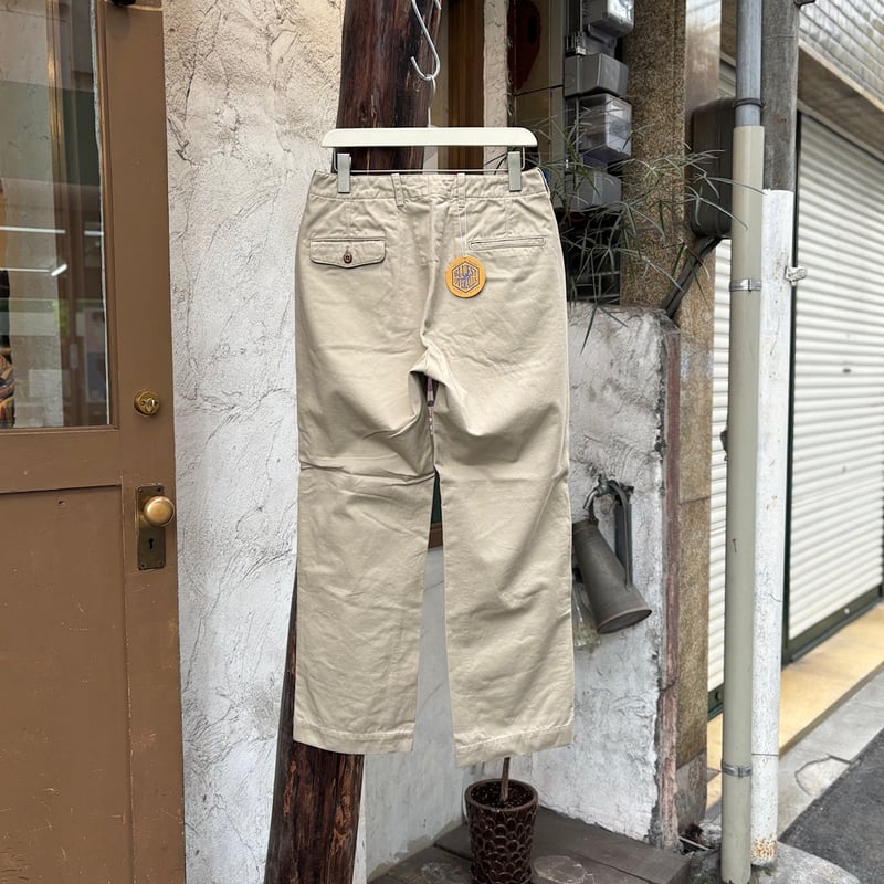 CHINOS <beige> 【THE UNION】 【THE BLUEST OVERALLS