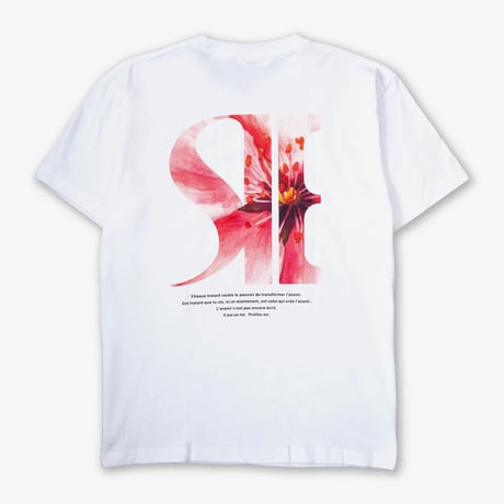 L’instant Sakura TEE <white> 【SOW INOUE】