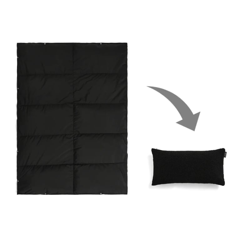 ルームダウン 超軽量 800FP 羽毛膝掛け クッションカバー付き