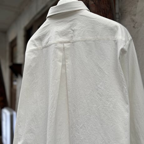 ORIGAMI POCKET SHIRT <LONG SLEEVE> 【whowhat】