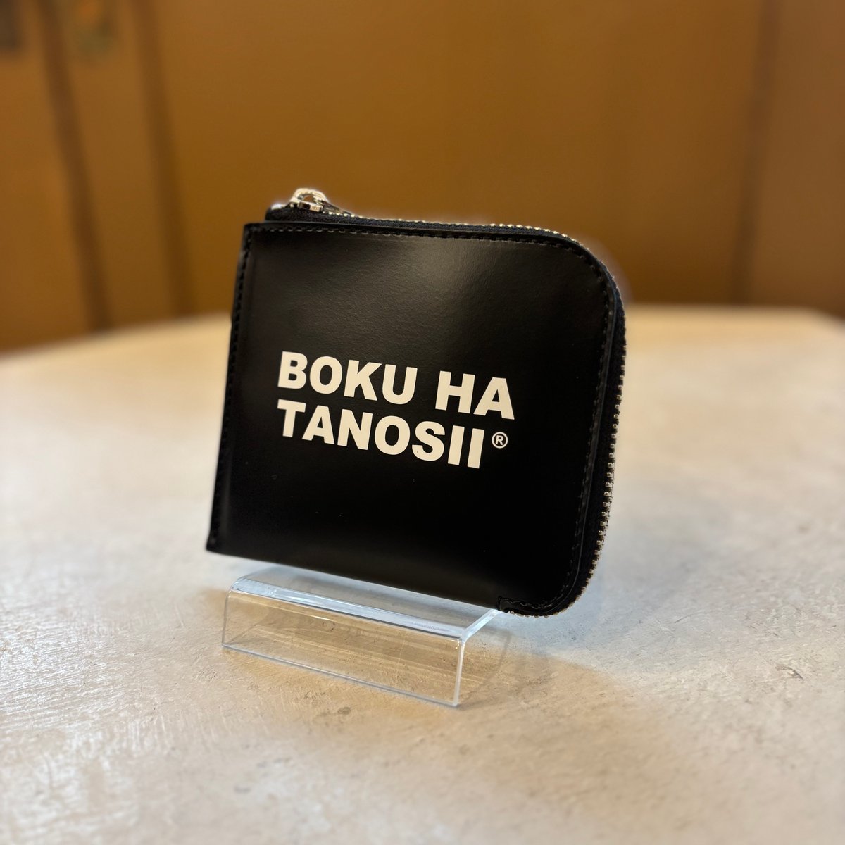 ボクタノウォレット <black> 【BOKU HA TANOSII】 | CLOTH+CROSS