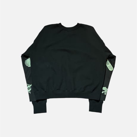 Print Sweat <black> 【FU-AH】