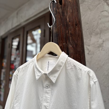 サピエンス・C・POシャツ <white> 【BRU NA BOINNE】