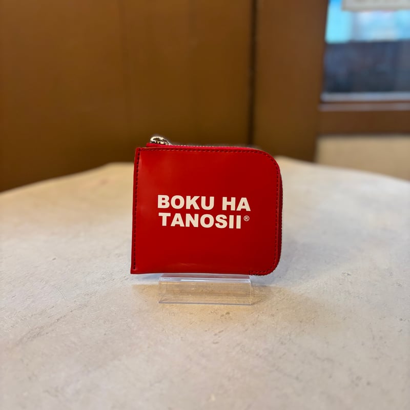 【BOKU HA TANOSII】レザーウォレット BOKU HA TANOSII ／ ボクタノウォレット 