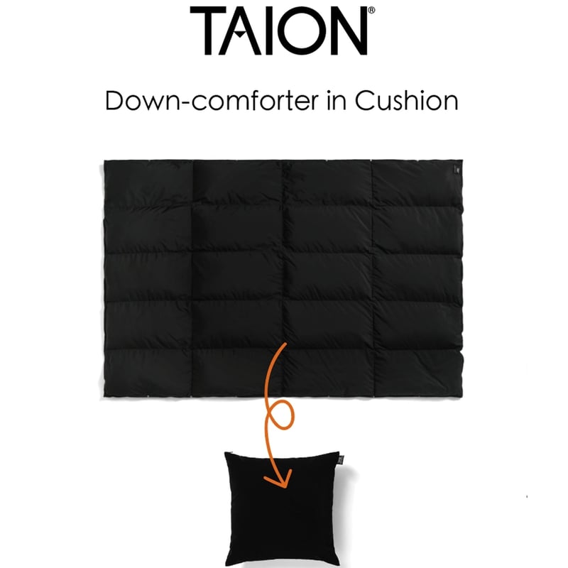 ルームダウン 超軽量 800FP 羽毛布団 クッションカバー付き