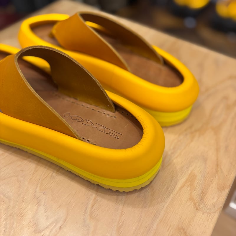 SPOILER LEATHER SANDALS【MODORIKAWA RYO】 | CLOTH