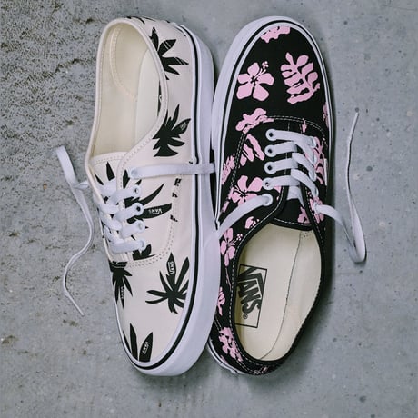Authentic  <MARSHMALLOW/BLACK> 【VANS】
