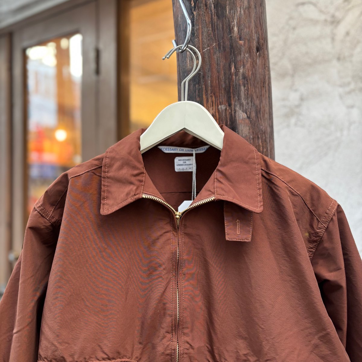 DRIZLER <brown>【Necessary or Unnecessary】 | CLO