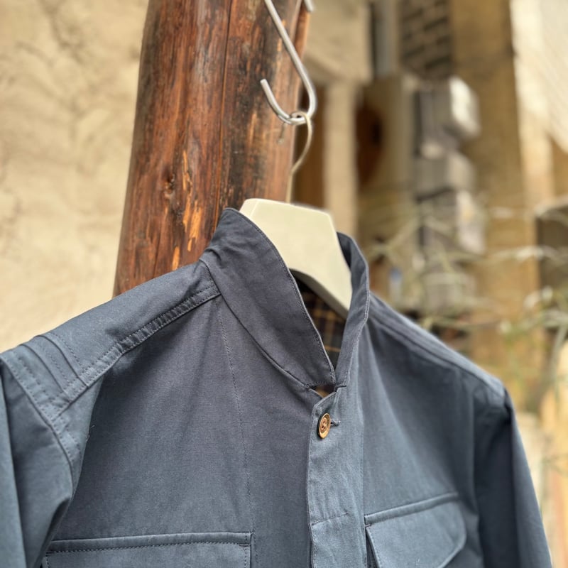 the union the fabric ジャケット TREE W JACKET” <navy> 【THE UNION】 【THE FABRIC】