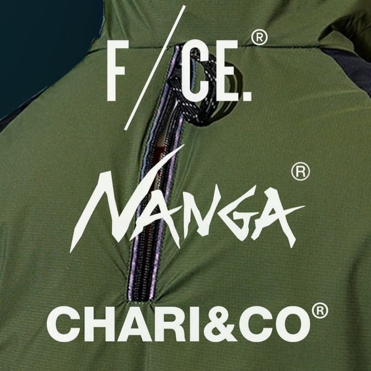 CHARI&CO × F/CE. NANGA HALF DOWN PARKER CHARI&CO × F/CE. NANGA HALF DOWN PARKER 【公式通販】