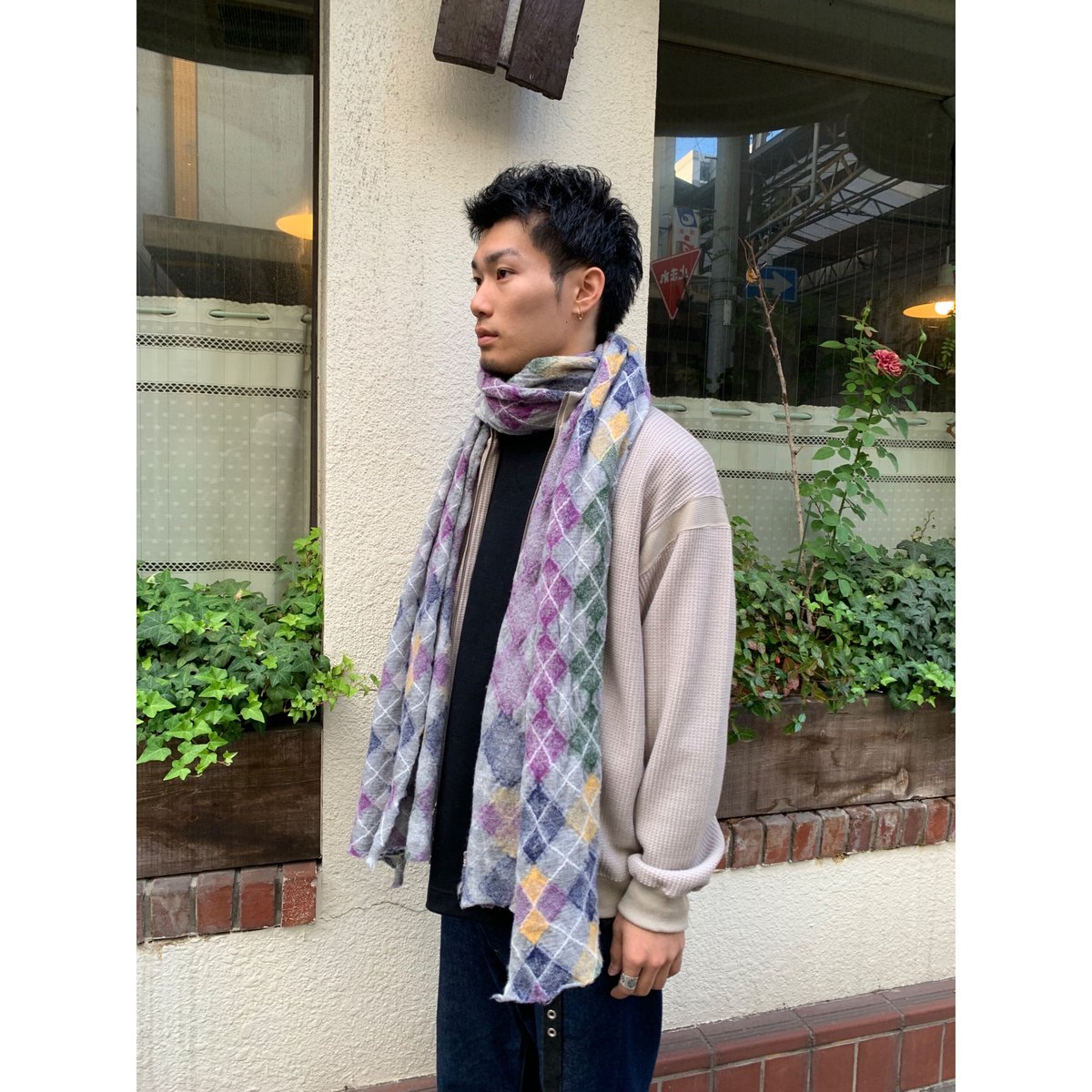 ENGINEERED GARMENTS 秋冬 ストール グレー - ストール