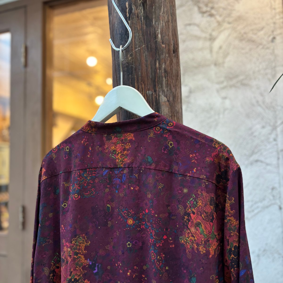 DAY NIGHT スナフシャツ <burgundy> 【BRU NA BOINNE】 | C