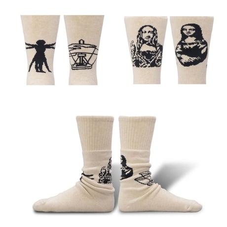 Pile Socks Leonardo 【BRU NA BOINNE】