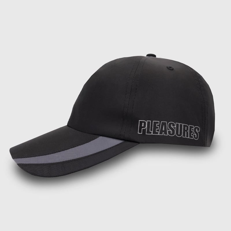 BR x Pleasures Cap Black 【BOILER ROOM】 【PLEASUR