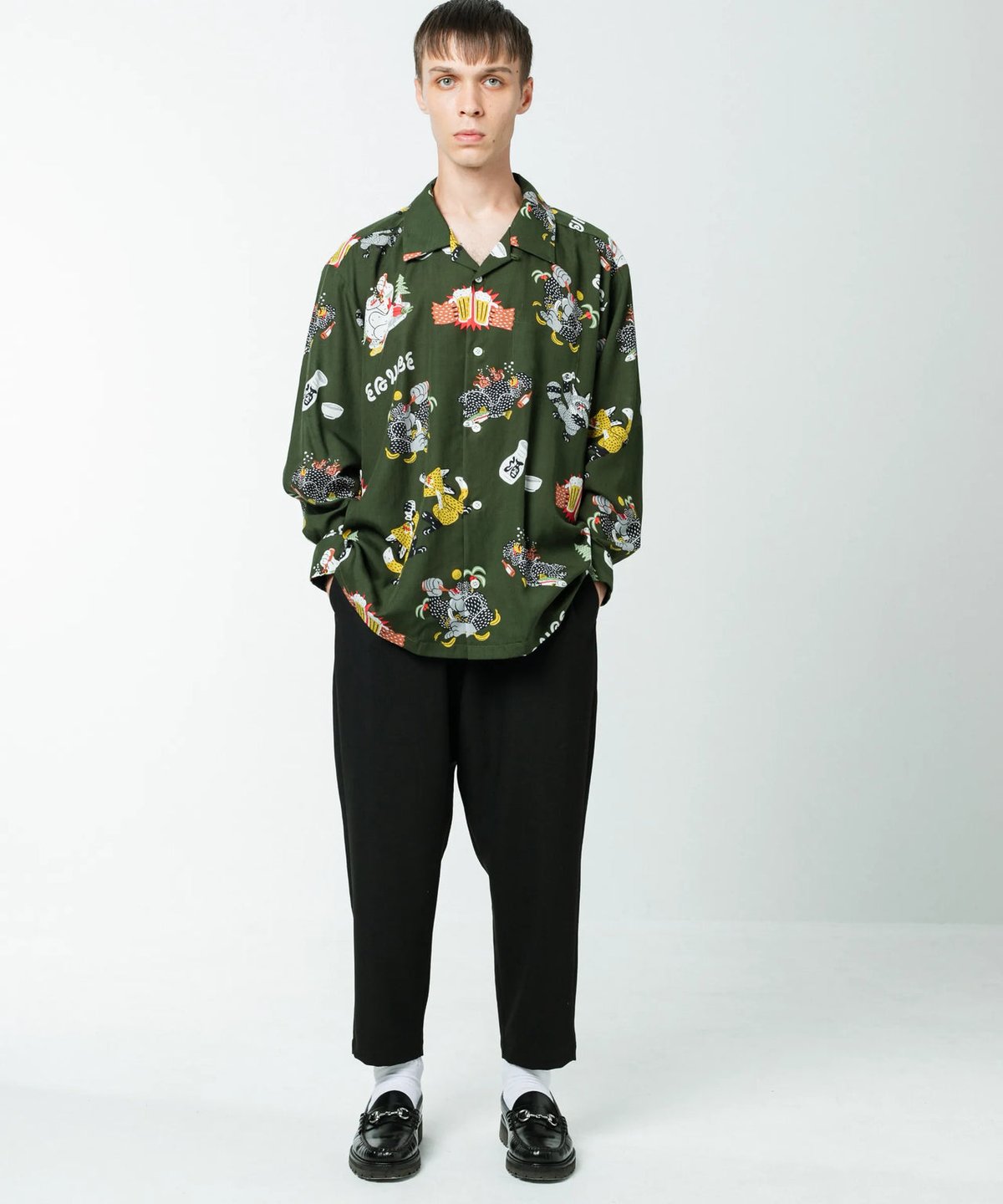 LOOSE BOY / BLACK 【Eanbe】 | CLOTH+CROSS