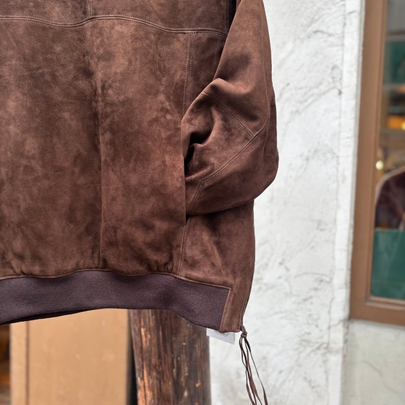 BEHATI 2号 <brown>【BRU NA BOINNE】レザー/プルオーバー/ | C