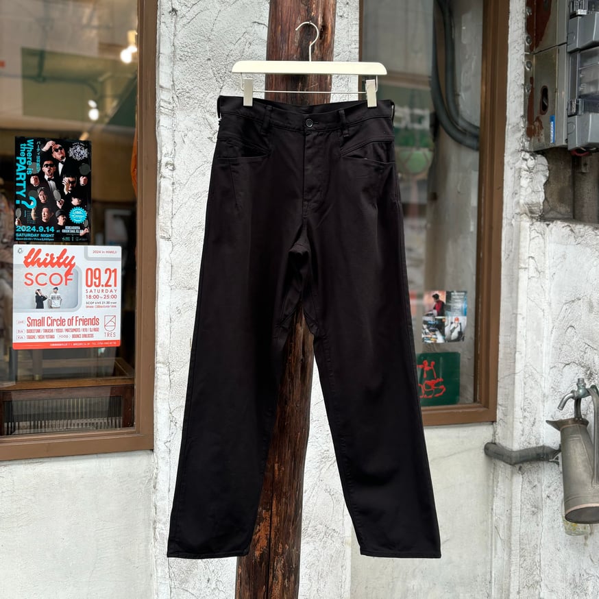 ブルーナボイン　N like C pants Lサイズ　ブラック N like C pants(L(MEN) チャコール): BRU NA BOINNE