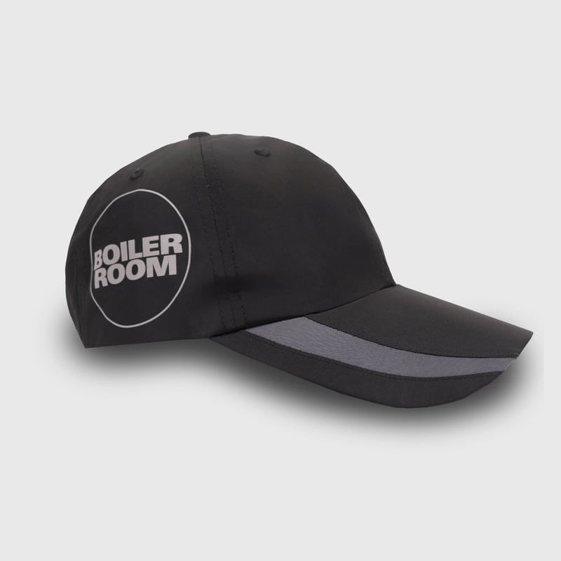 BR x Pleasures Cap Black 【BOILER ROOM】 【PLEASUR