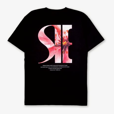 L’instant Sakura TEE <black> 【SOW INOUE】