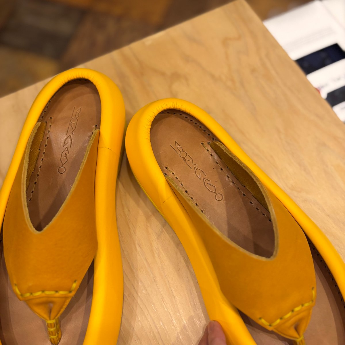 SPOILER LEATHER SANDALS【MODORIKAWA RYO】 | CLOTH