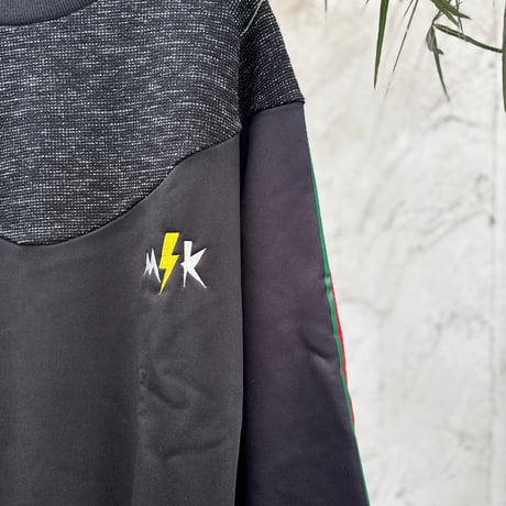 MK-24A-C-CHAPPPIE-SWEAT TYPE-B(RED x GREEN)【masterkey】