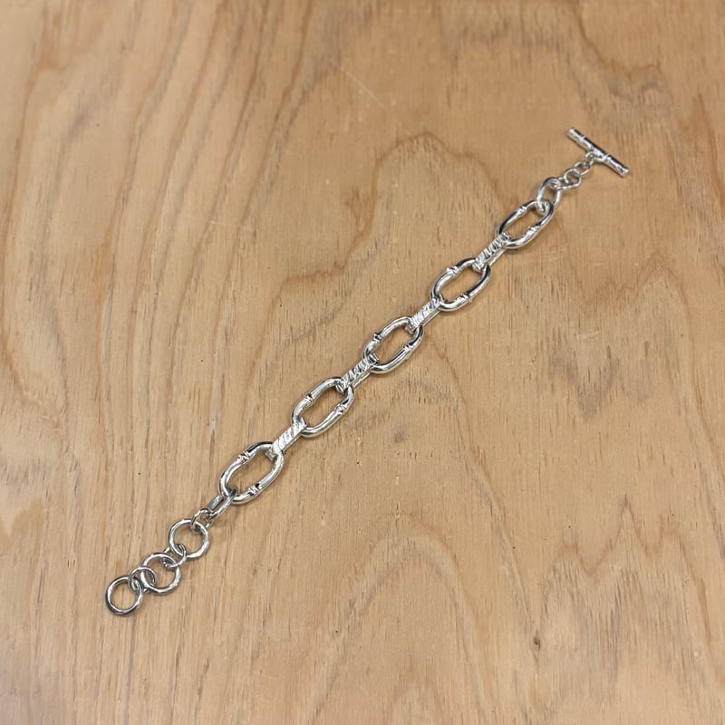 ほぼ新品　未着用　定価¥72600 シルバー　ブルーナボイン　竹虎ブレス ほぼ新品 未着用 定価¥72600 シルバー ブルーナボイン 竹虎ブレス