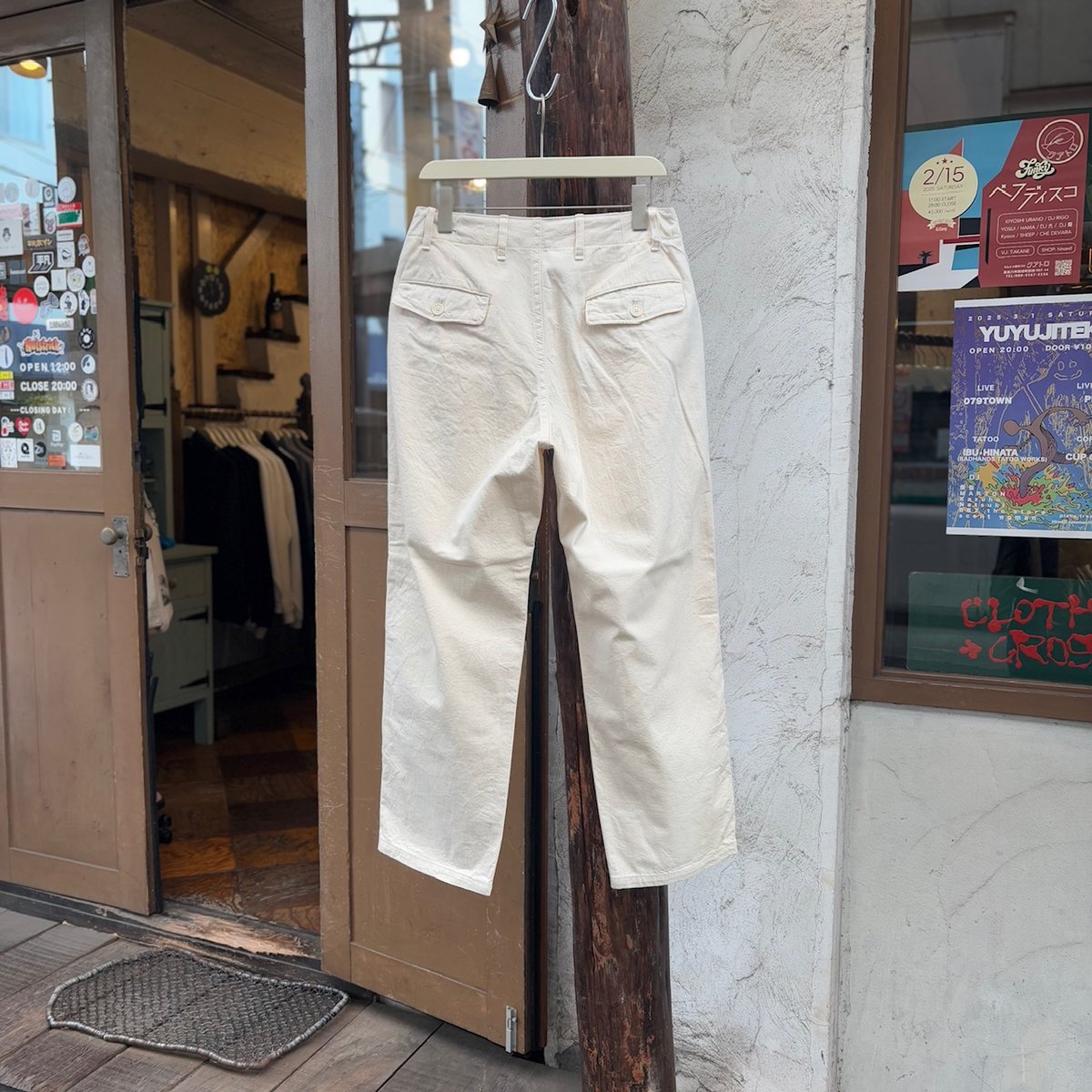 EM in NY パンツ 【BRU NA BOINN】 | CLOTH+CROSS