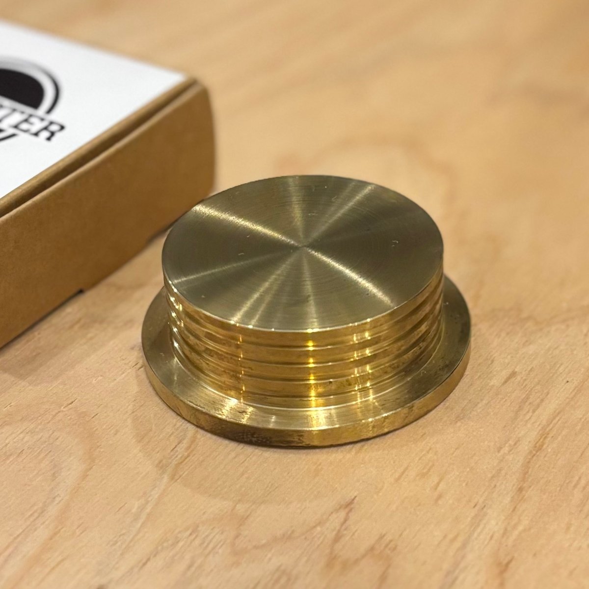 CASTRON キャストロンのレコードスタビライザー ADS730 HiFi アクリル + スチール ビーズ アジャスタブル レコード