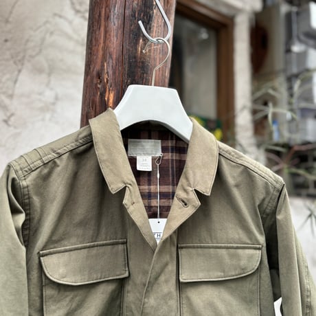"TREE W JACKET” <olive> 【THE UNION】 【THE FABRIC】