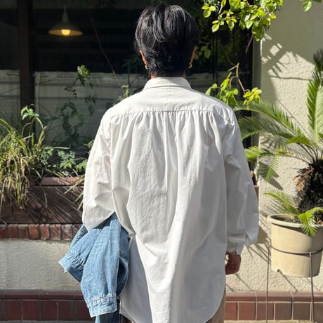 サピエンス・C・POシャツ <white> 【BRU NA BOINNE】