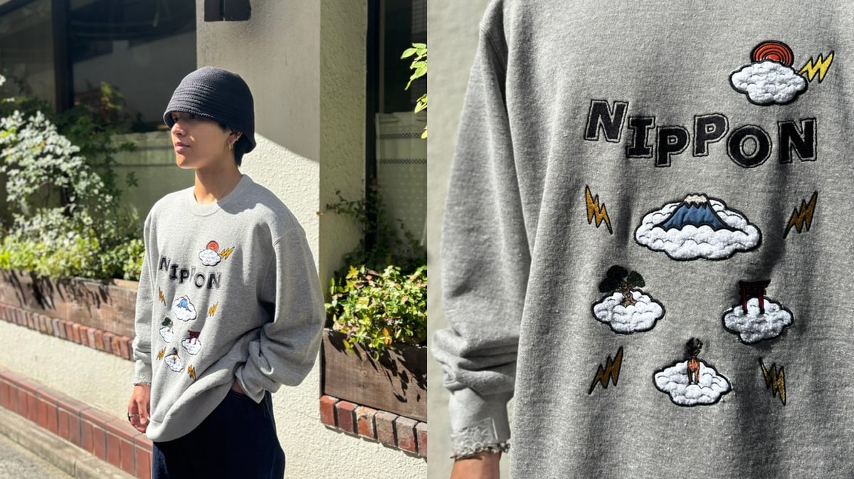 BRU NA BOINNE「スーベニアスエット ジャパン」 | CLOTH+CROSS