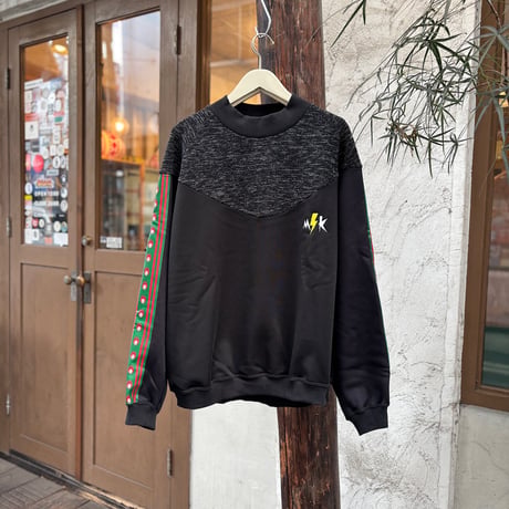 MK-24A-C-CHAPPPIE-SWEAT TYPE-B(RED x GREEN)【masterkey】