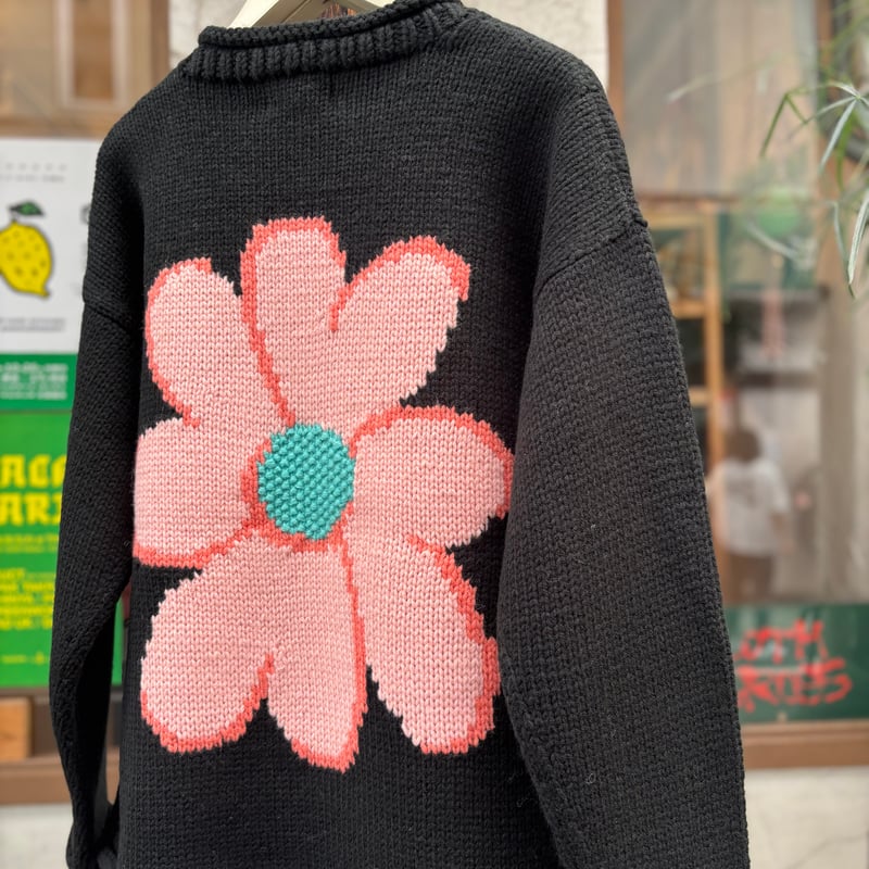 美品 Chah Chah FLOWER with LOVE HAND KNIT Chah Chah CC 
