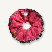 【MiKO】Big scrunchie "jacquard/D.Pink"