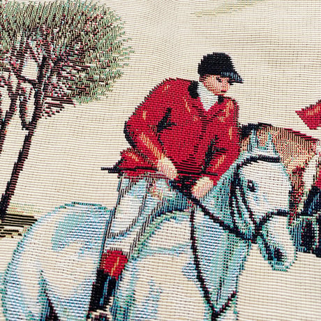 Tweed shopper bag