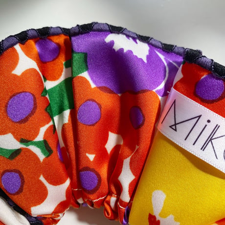 【MiKO】Big scrunchie "floral pattern"