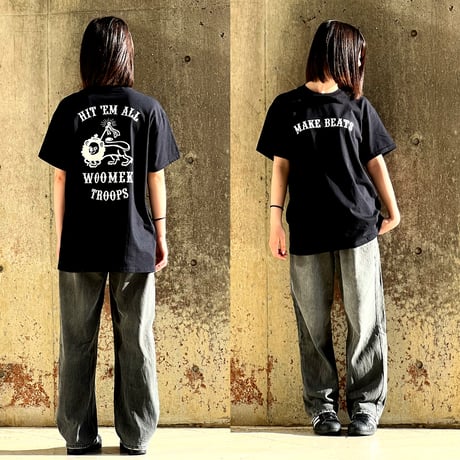 WOOMEK / MAKE BEATS T シャツ