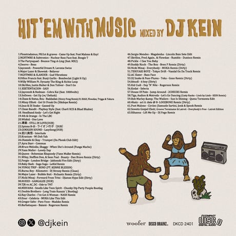 ダウンロード版 HIT ‘EM WITH MUSIC Mixed by DJ KEIN