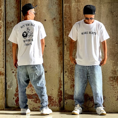 WOOMEK / MAKE BEATS T シャツ