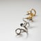 SALE ツイストサークルピアス・イヤリング