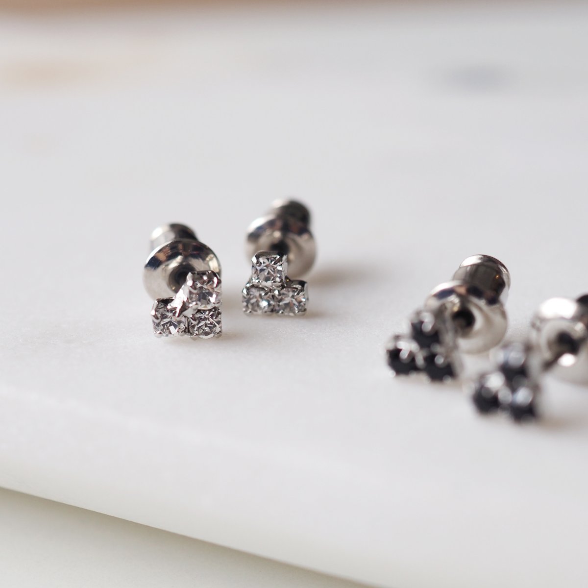 ミニハートピアス・イヤリング | Pink Owl Bijou