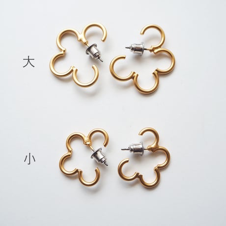ビオラフープピアス・イヤリング（小）