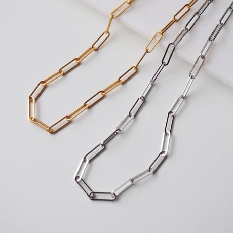 ブロックチェーンロングネックレス