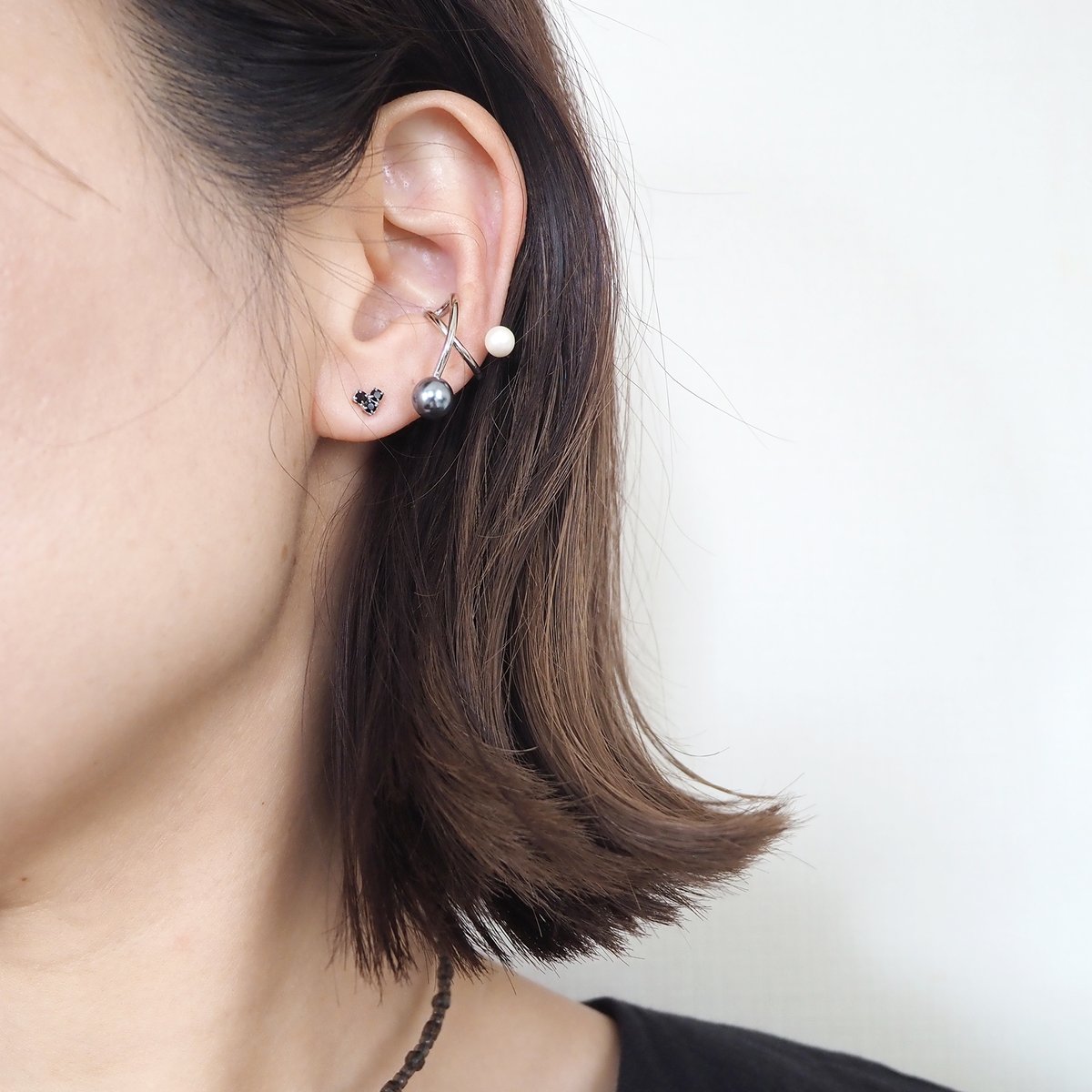 ミニハートピアス・イヤリング | Pink Owl Bijou