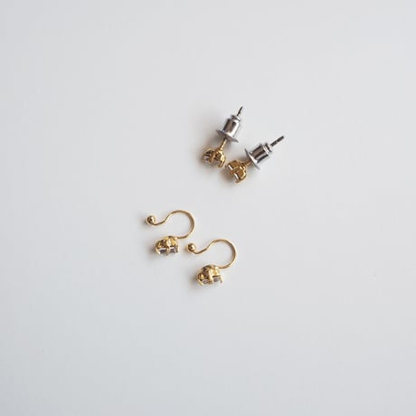 シンプル１粒ピアス・イヤリング