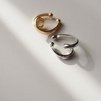 ヘリックスハートイヤーカフ