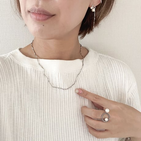 フリードローイングネックレス