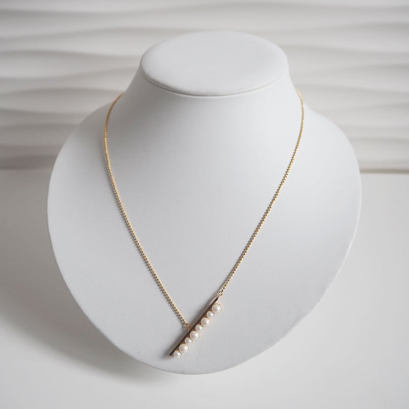 HOGUS パールコーティングネックレス