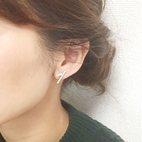 パールスワロYピアス・イヤリング